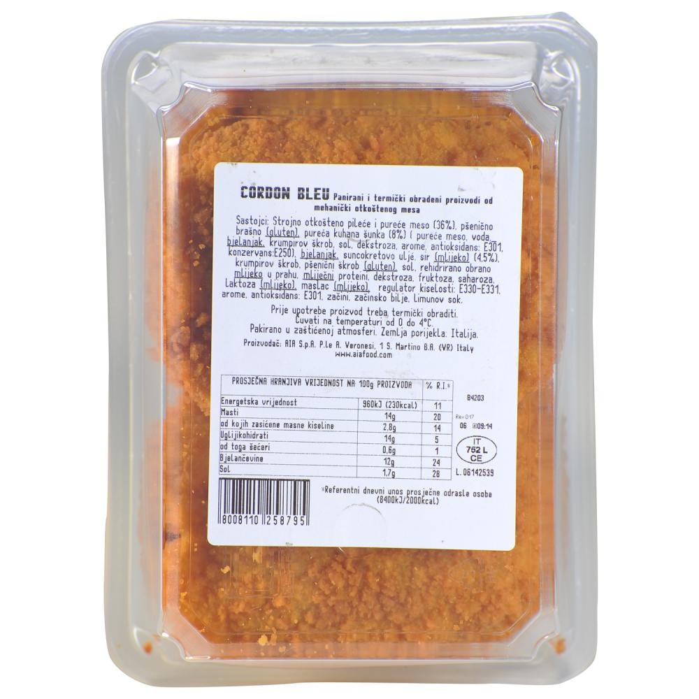 Aia Cordon Bleu 980g - Akcija u trgovini Žabac