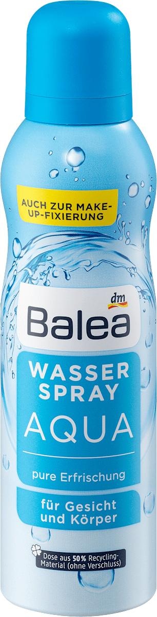 Balea sprej za lice i tijelo Aqua 150 ml - Akcija u trgovini Dm