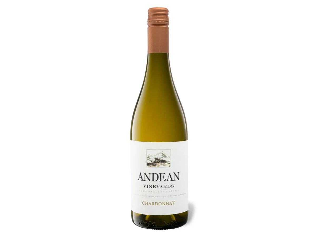 Andean Vineyards Chardonnay Mendonza 0.75 l - Akcija u trgovini Lidl