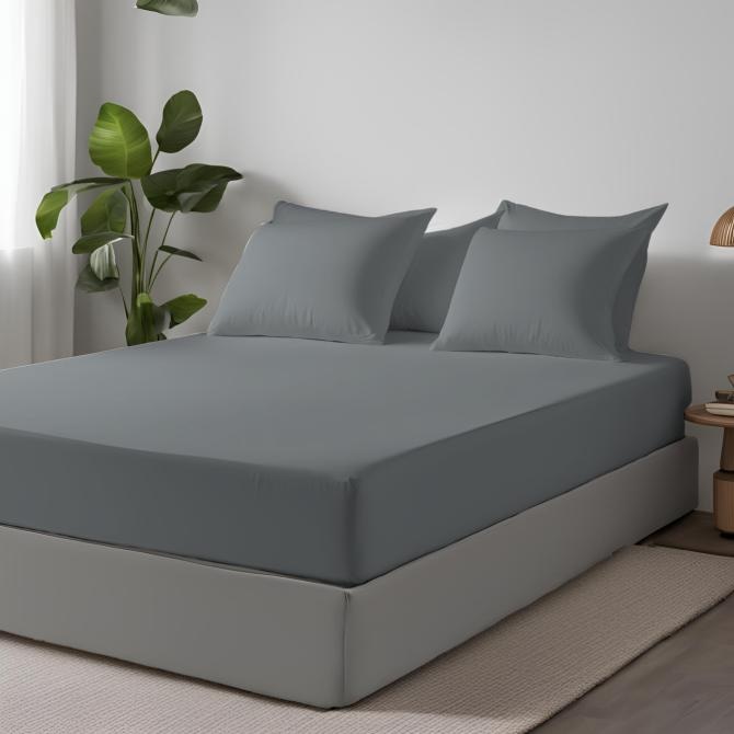 Plahta saten s gumicom za madrac 90x200cm Mirjana Mikulec Interior Design - Akcija u trgovini Plodine