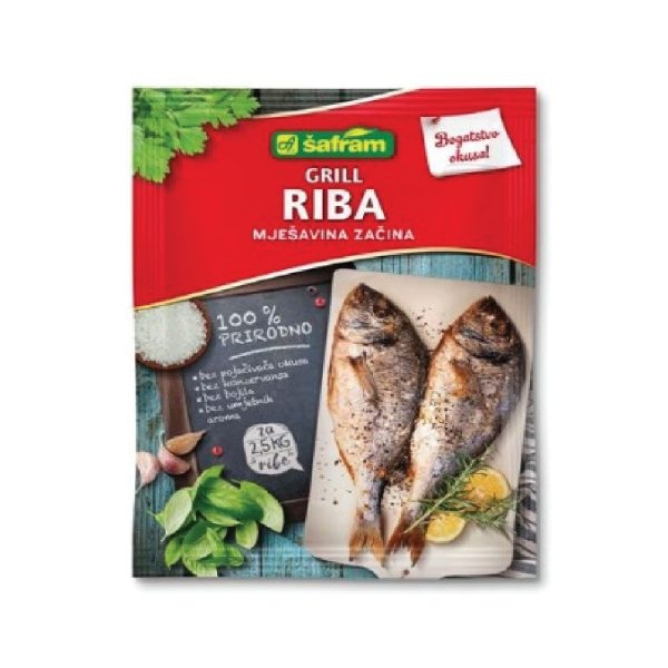 Grill mješavine začina Šafram 60 g - Akcija u trgovini KTC