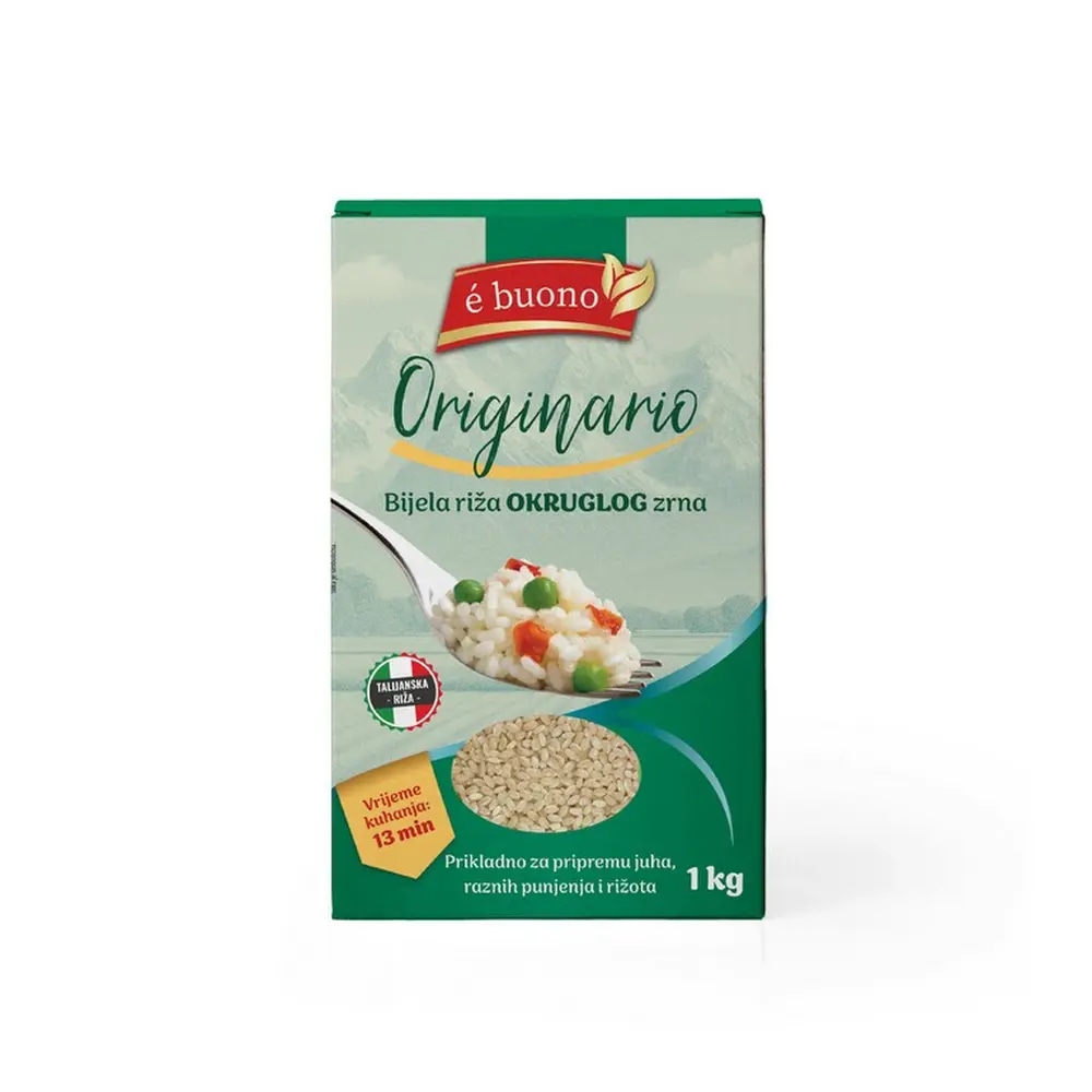 Riža Originario E Buono 1 kg - Akcija u trgovini Pevex