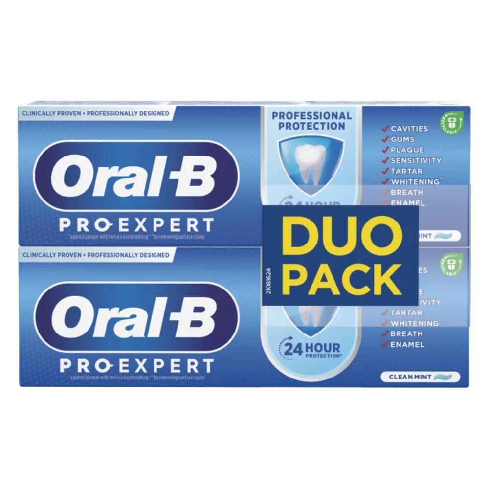 Zubna pasta Oral B 2 x 75 ml Oral-B - Akcija u trgovini Spar