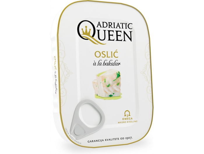 Adriatic Queen Oslić ala bakalar 105 g - Akcija u trgovini Tommy