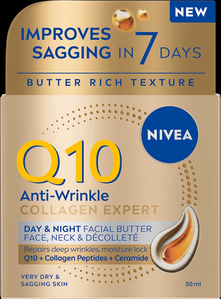 Nivea maslac za lice Q10 Collagen Expert 50 ml - Akcija u trgovini Dm
