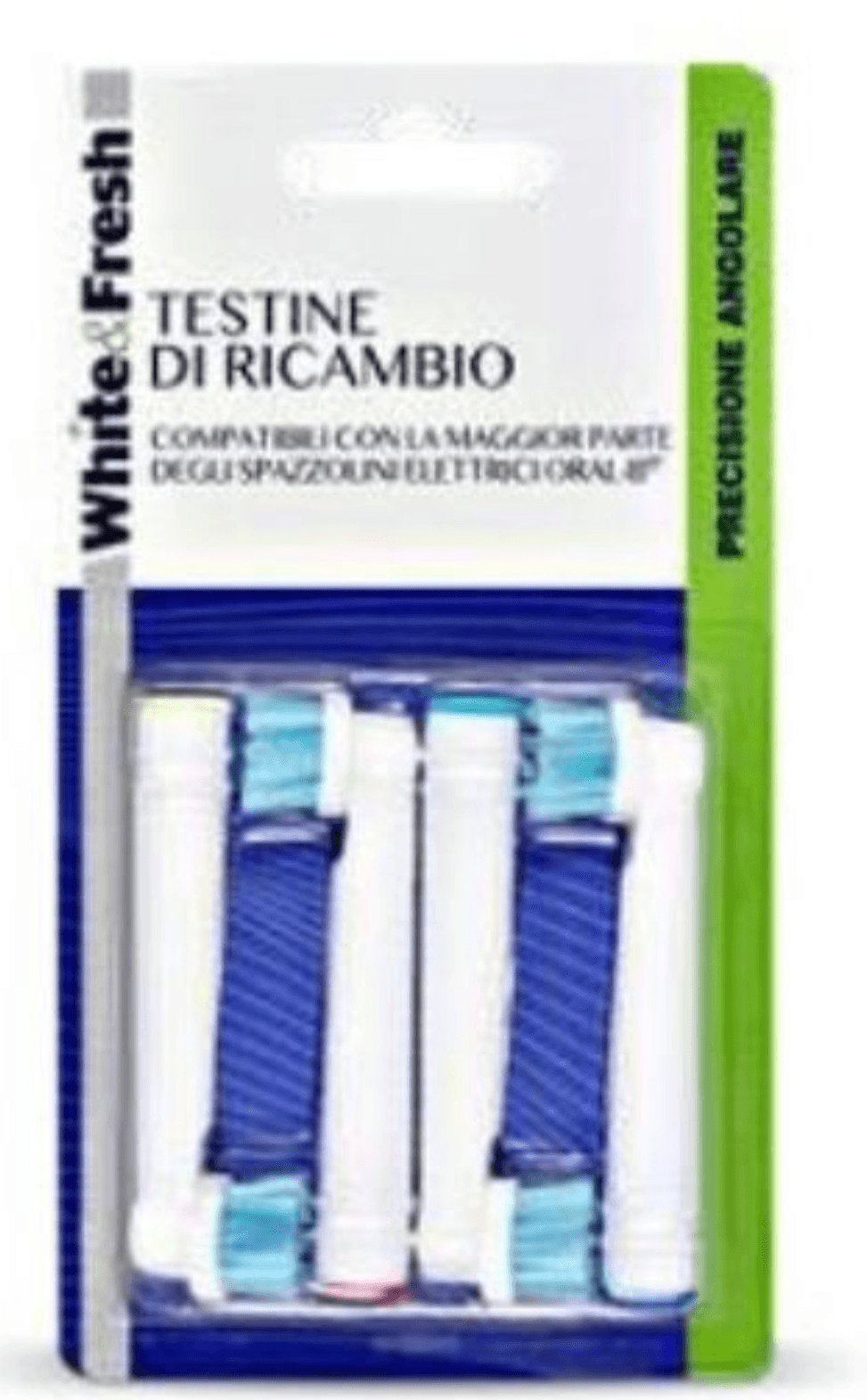 Zamjenska glava električne četkice 4 kom White&Fresh - Akcija u trgovini Eurospin