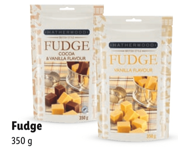 HATHERWOOD Fudge 350 g - Akcija u trgovini Lidl