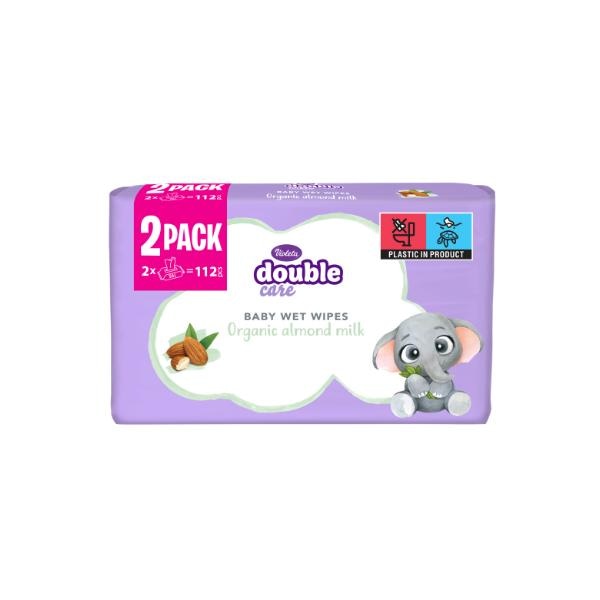 Violeta double care vlažne maramice 112 kom. - Akcija u trgovini Dm