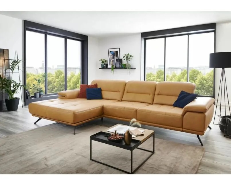 Kožna kutna garnitura PIAVE POLIPOL - Akcija u trgovini Harvey Norman