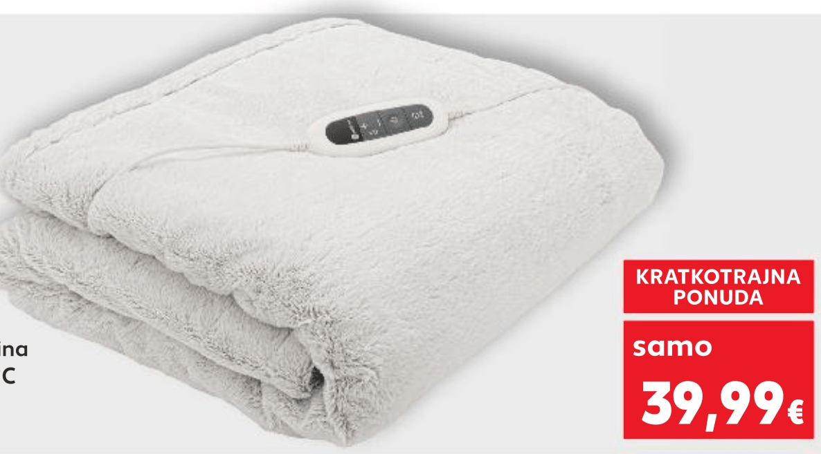 Toplinska deka komad SWITCH ON - Akcija u trgovini Kaufland