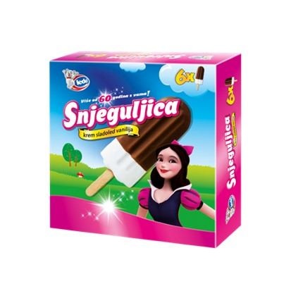 Sladoled Snjeguljica 6 x 65 ml - Akcija u trgovini NTL