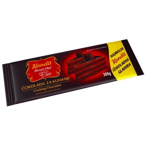 Čokolada za kuhanje Kandit Dessert Chef 300 g - Akcija u trgovini Boso