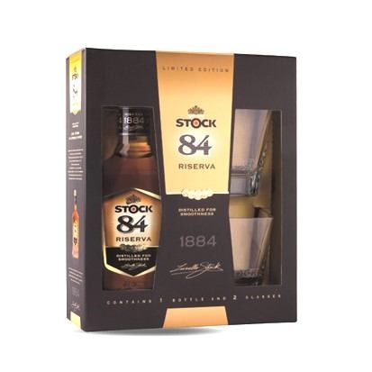 STOCK Brandy 84 0,71 + 2 čaše - Akcija u trgovini Pivac