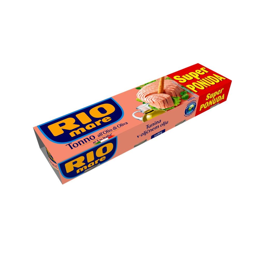 Rio Mare Tuna u maslinovom ulju 4 x 80 g - Akcija u trgovini Lidl