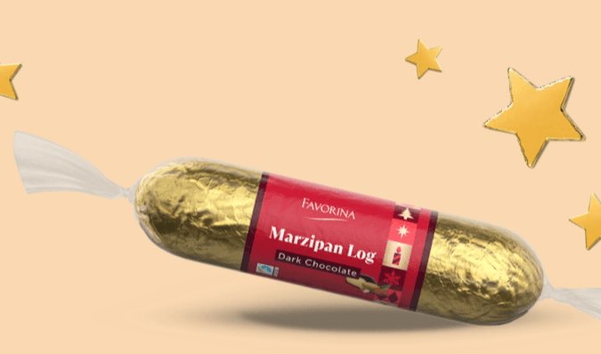 Favorina Marcipan prutić s nougatom 175 g Akcija u trgovini Lidl