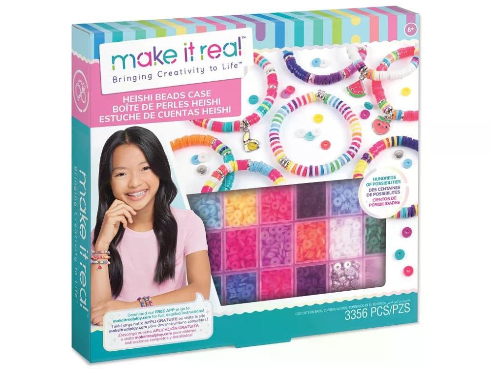 Heishi set za izradu narukvica 2047 PCS/PZS MAKE IT REAL - Akcija u trgovini Konzum