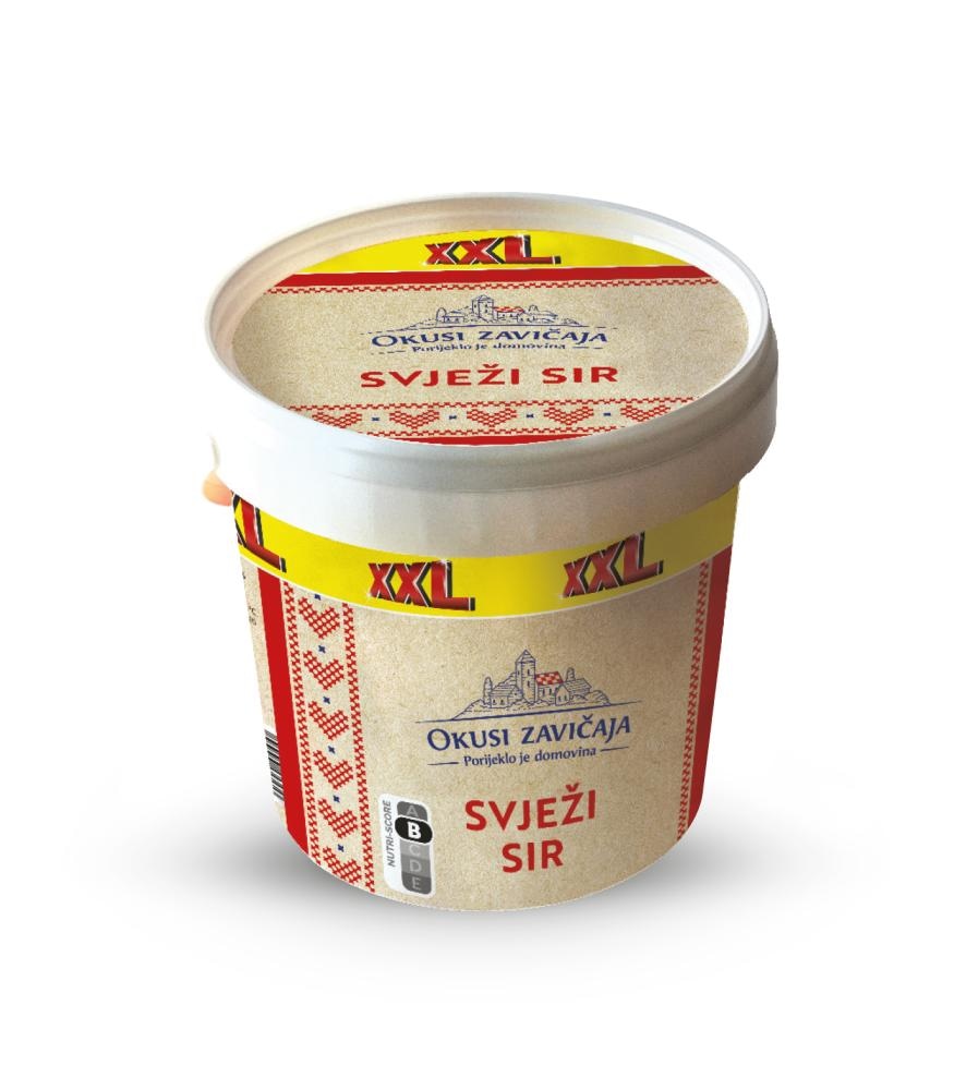 Svježi posni sir XXL 1 kg Okusi zavičaja - Akcija u trgovini Lidl