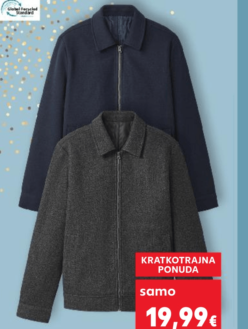 Muška jakna komad - Akcija u trgovini Kaufland