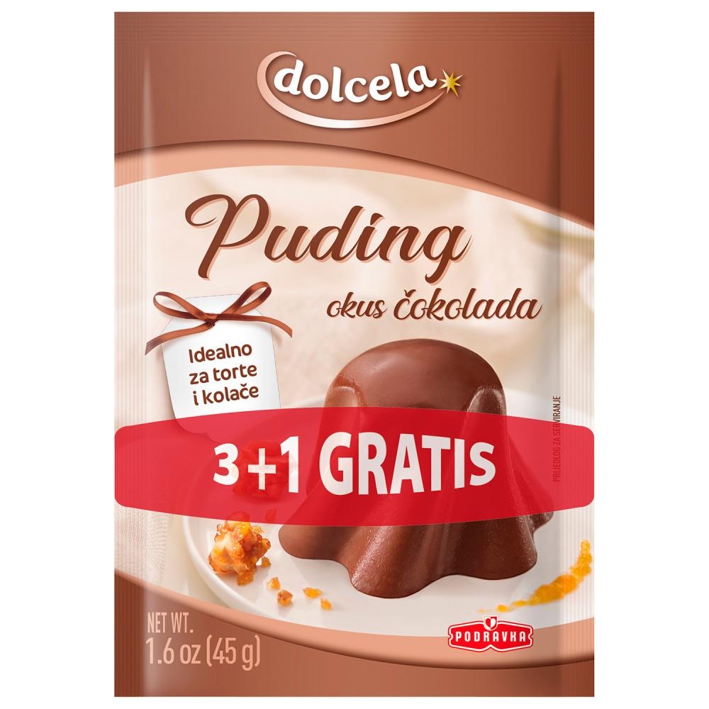 Dolcela Puding 4 kom - Akcija u trgovini Konzum