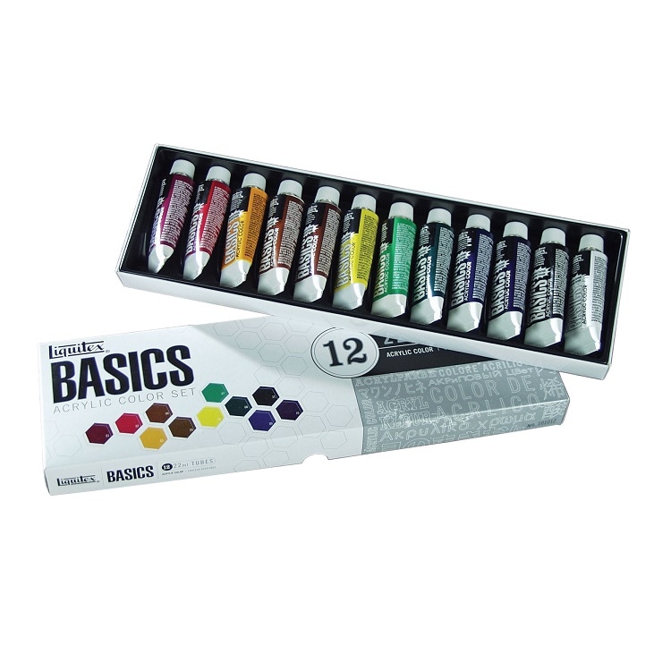 Set akrilnih boja 'Basics' 12 x 22 ml Liquitex - Akcija u trgovini Bauhaus