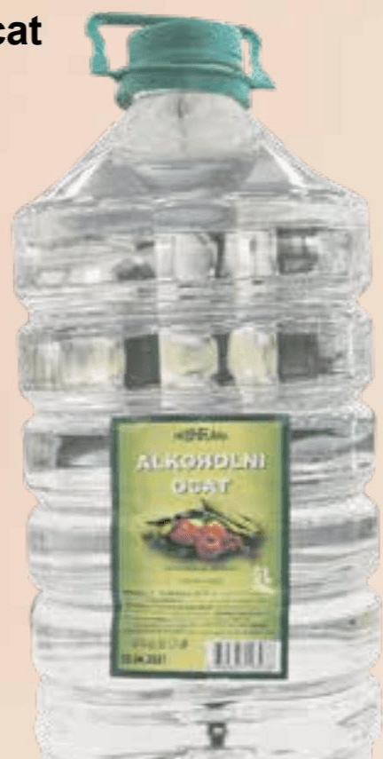 Alkoholni ocat 5 l Akcija u trgovini KTC