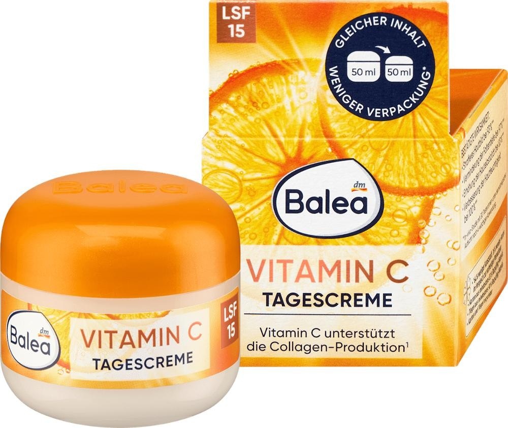 Balea dnevna krema s vitaminom C SPF 15 50 ml Akcija u trgovini Dm