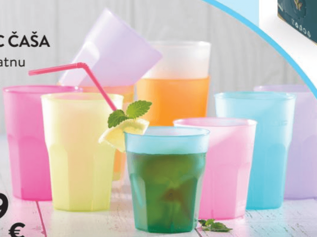 Set PVC čaša 1 set - Akcija u trgovini Interspar