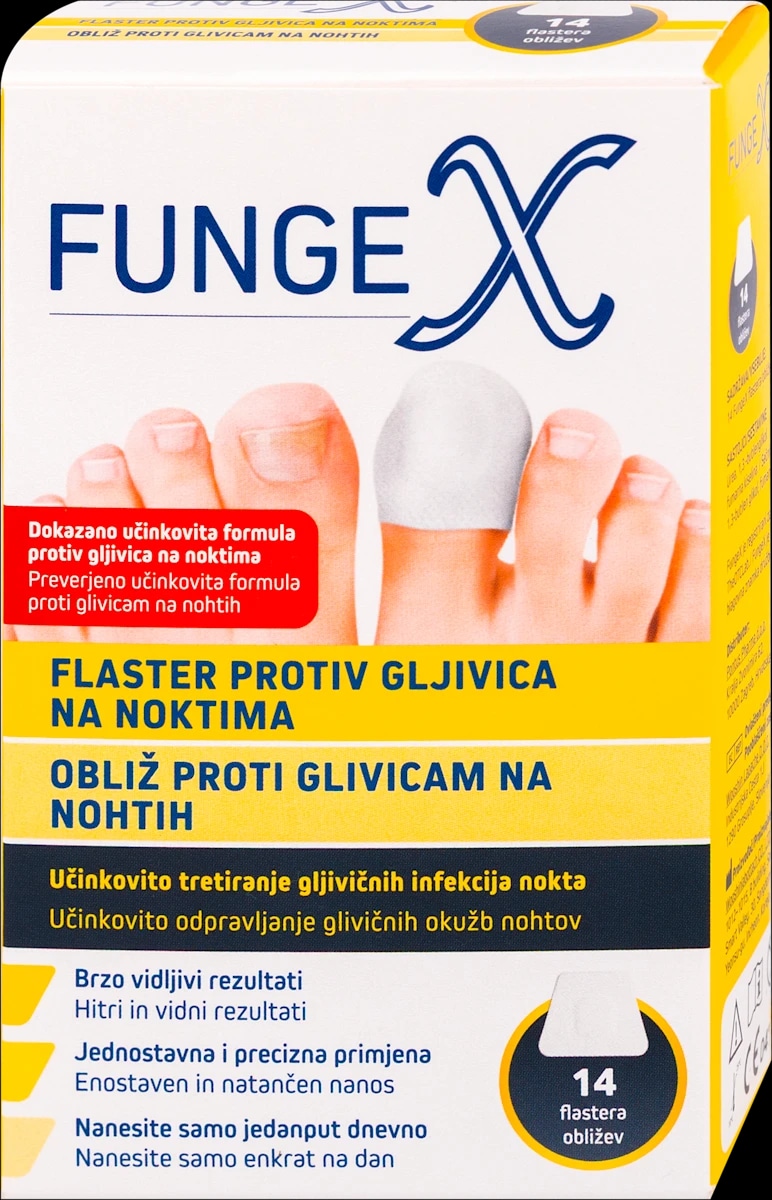 FungeX flaster protiv gljivica na noktima 14 kom. - Akcija u trgovini Dm