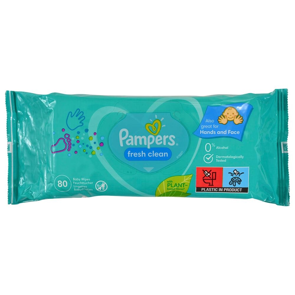 Odabrani Pampers vlažne maramice - Akcija u trgovini Ribola