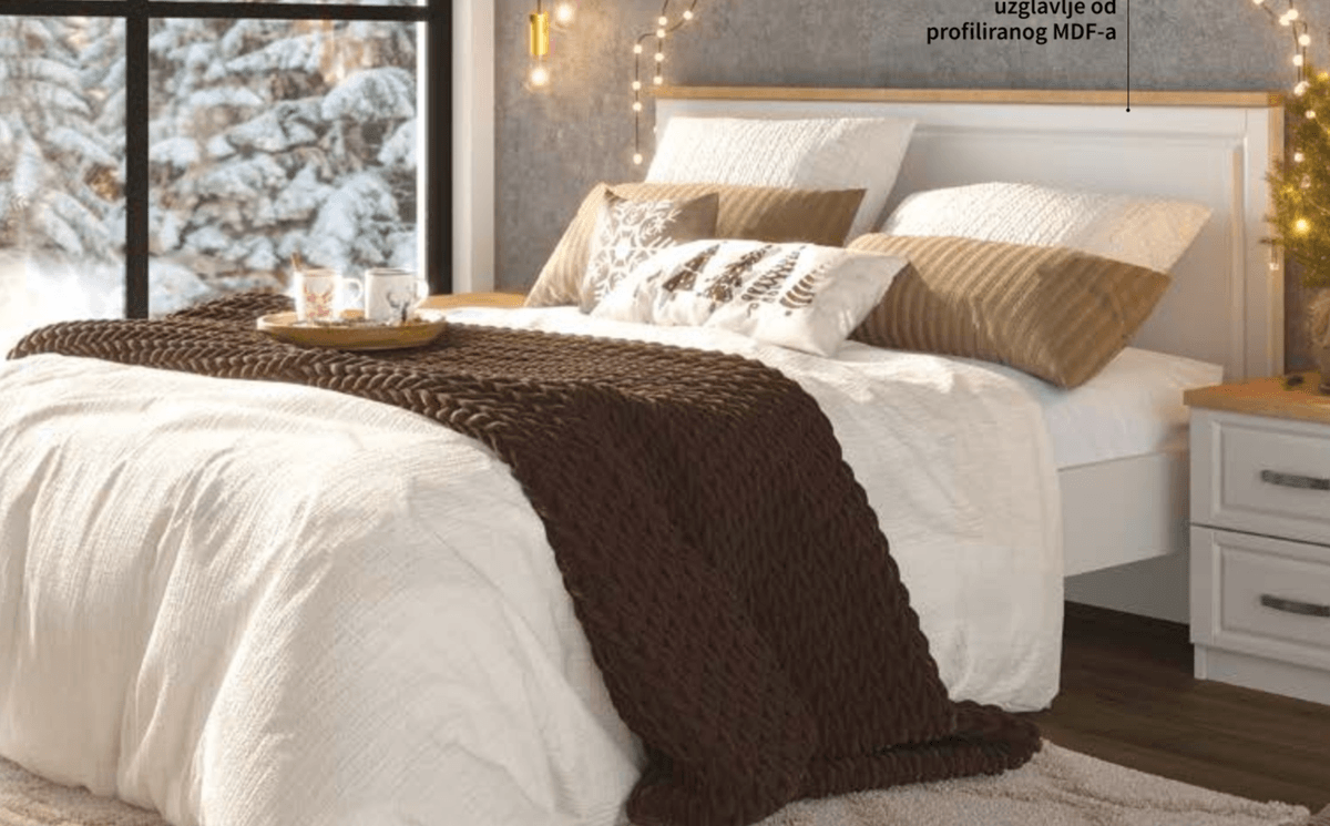 Julija krevet 160 x 200 cm - Akcija u trgovini Prima