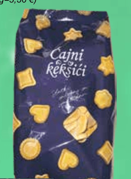 Čajni keksići 800 g - Akcija u trgovini KTC