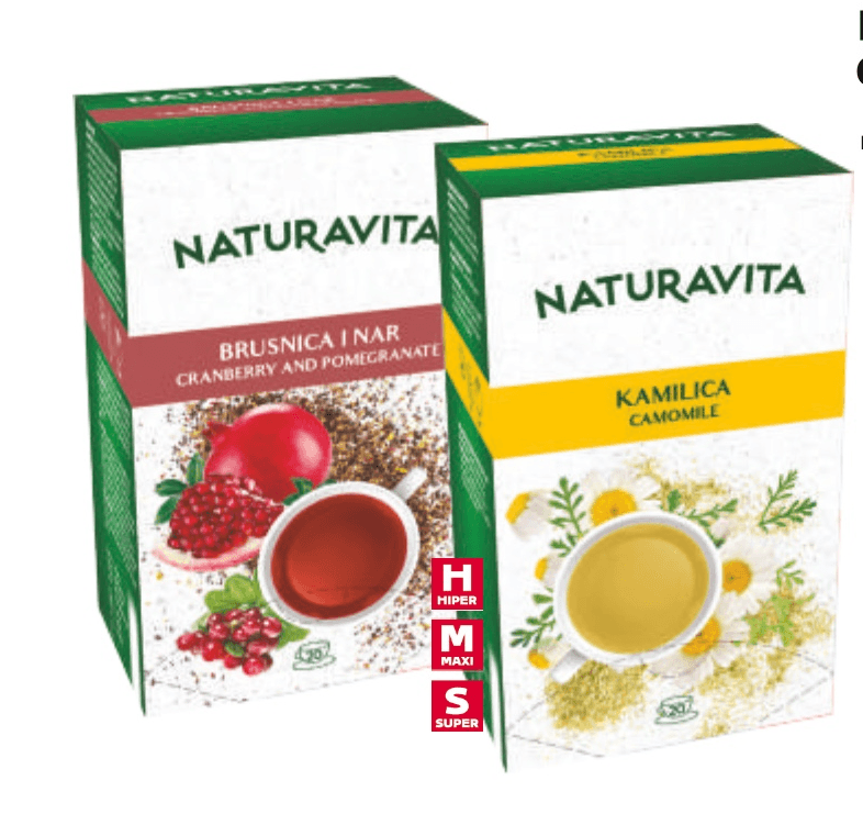 Naturavita Čaj - Akcija u trgovini Tommy