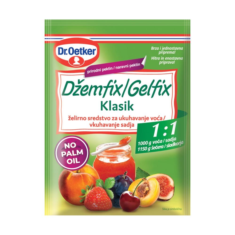 Dr. Oetker Džemfix klasik 20 g Akcija u trgovini Bakmaz