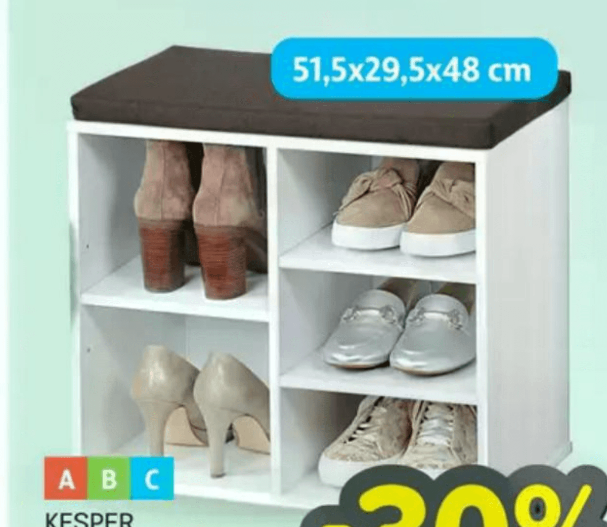 Kesper Ormarić za cipele - Akcija u trgovini Plodine