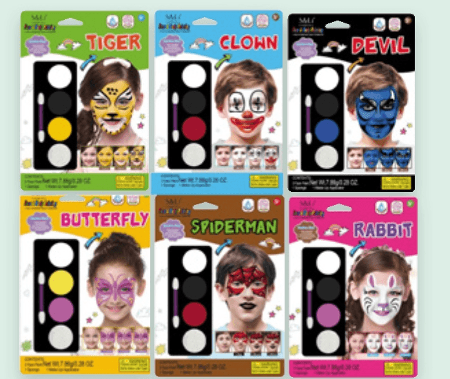 Set za šminkanje na bazi vode 1 set - Akcija u trgovini Spar