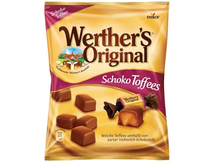 WERTHER'S Schoko Toffees Bomboni 120 g Werther's Original - Akcija u trgovini Ribola