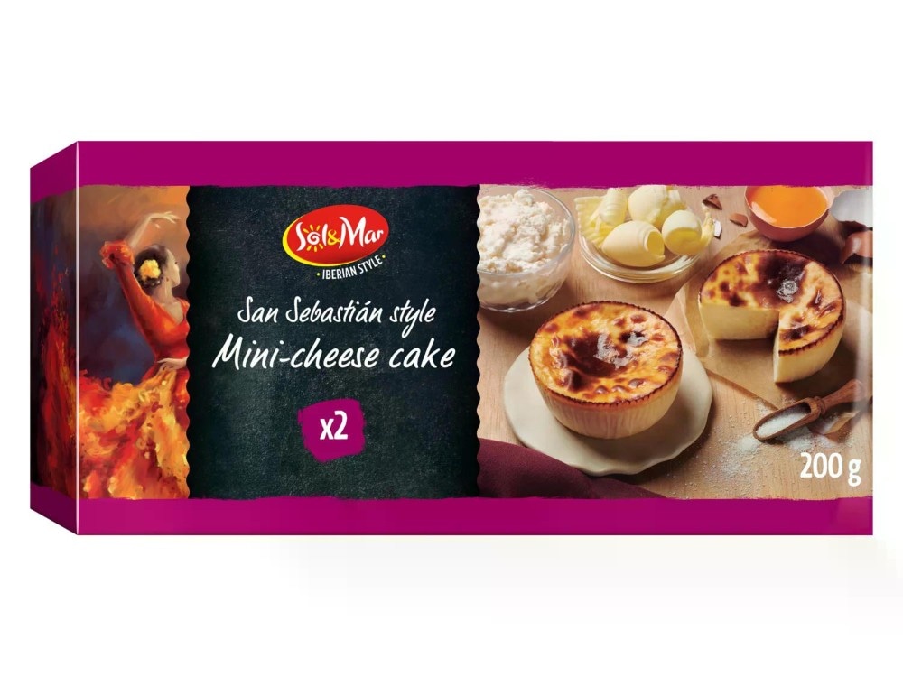SOL&MAR Mini cheesecake 2 x 100 g - Akcija u trgovini Lidl