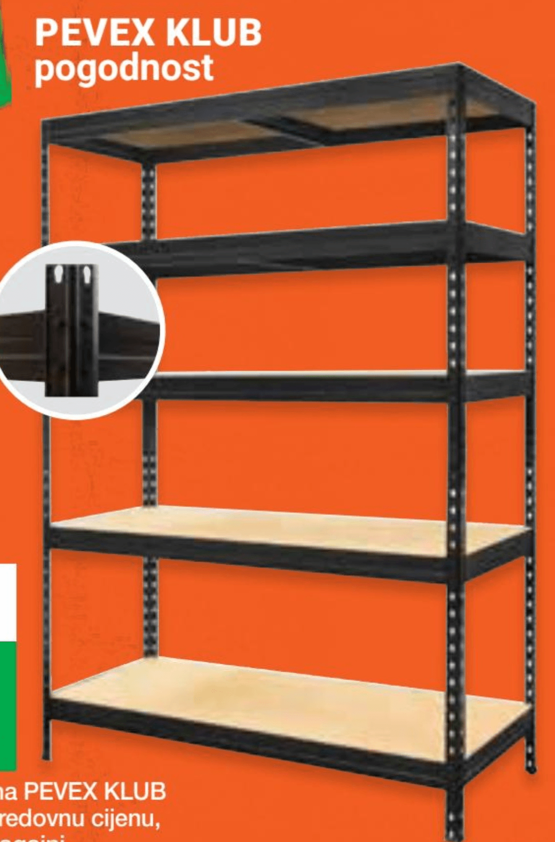 Regal za teški teret PRAKTIK - Akcija u trgovini Pevex