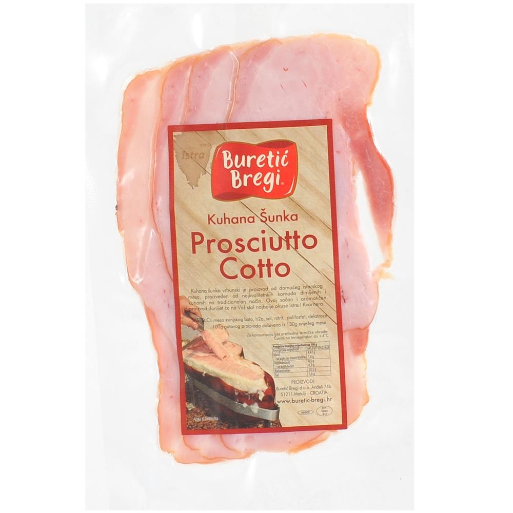 Buretić Bregi Kuhana šunka 100 g - Akcija u trgovini Plodine