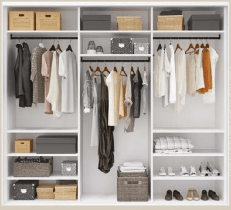 Ugradbeni i walk-in ormar - Prijedlog sastava 1 - Akcija u trgovini Prima