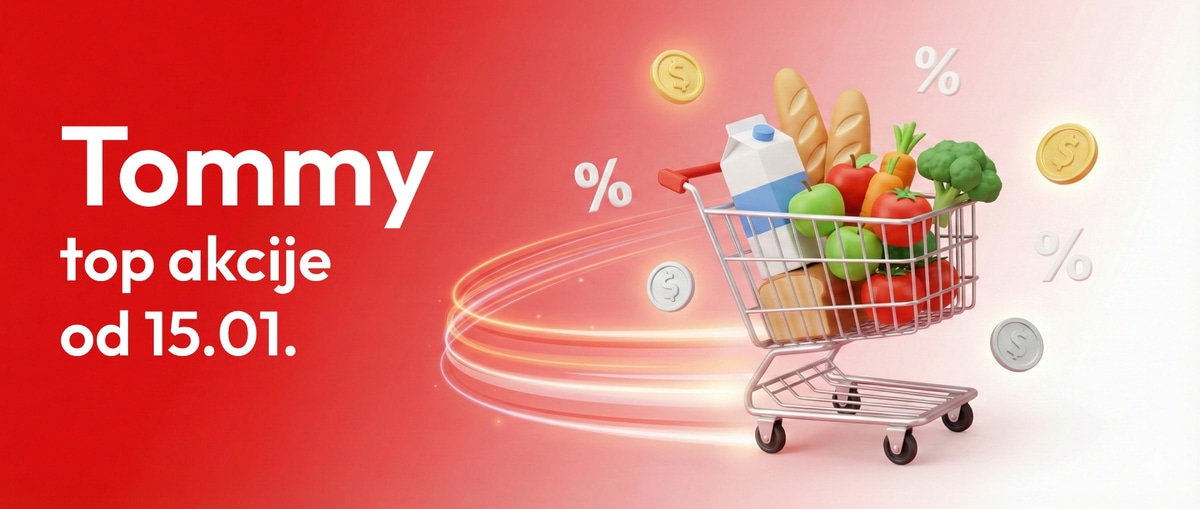 Tommy Akcije i Popusti: Najbolje ponude tjedna (15.01. - 21.01.)
