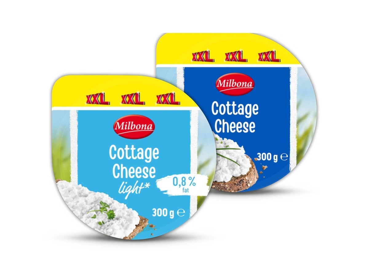 MILBONA Svježi zrnati sir XXL 300 g - Akcija u trgovini Lidl