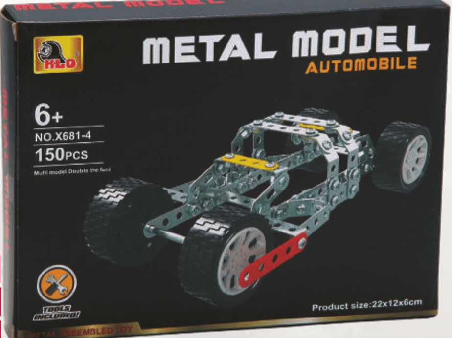 Metal model Set za gradnju auta 1 kom KLO - Akcija u trgovini Tommy