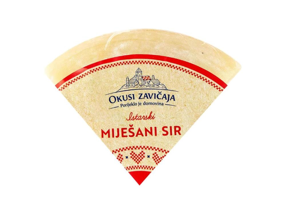 Istarski tvrdi sir od kravljeg i ovčjeg mlijeka 400 g Okusi zavičaja - Akcija u trgovini Lidl