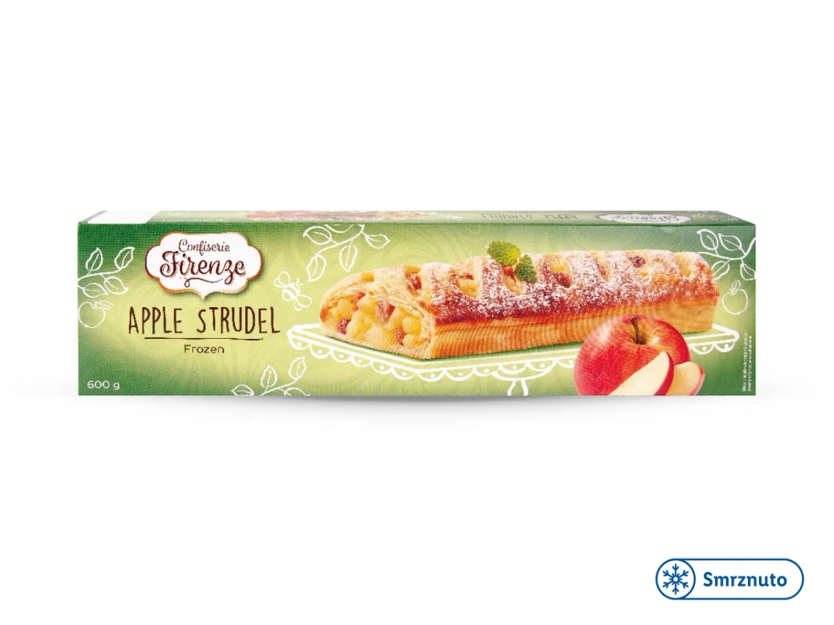 Confiserie Firenze Savijača od jabuke 600 g - Akcija u trgovini Lidl