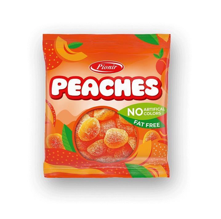 Pionir Peaches Gummy 100g - Akcija u trgovini Žabac