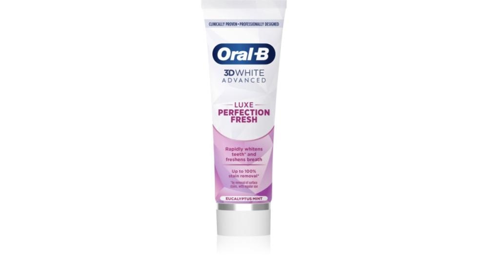 Oral-B pasta za zube Luxe Perfection Fresh Eucalyptus Mint 75 ml - Akcija u trgovini Dm
