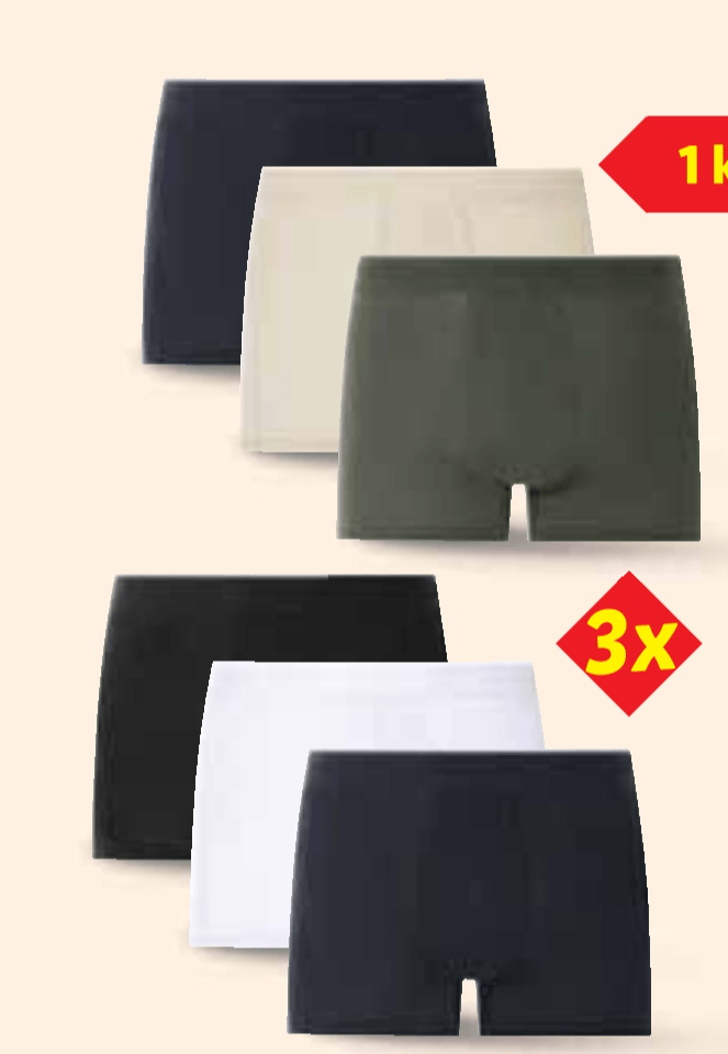 ESMARA MEN Bokserice 3 komada u setu - Akcija u trgovini Lidl