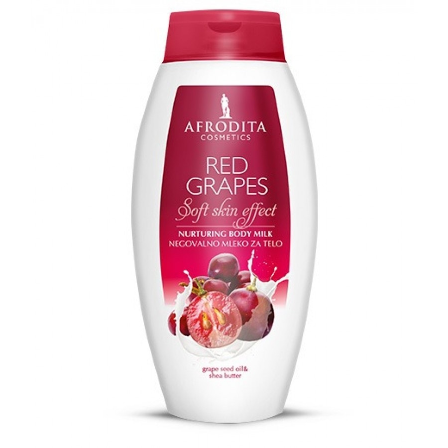 Afrodita Losion za tijelo Red Grapes Soft Skin Effect 250 ml - Akcija u trgovini Bipa
