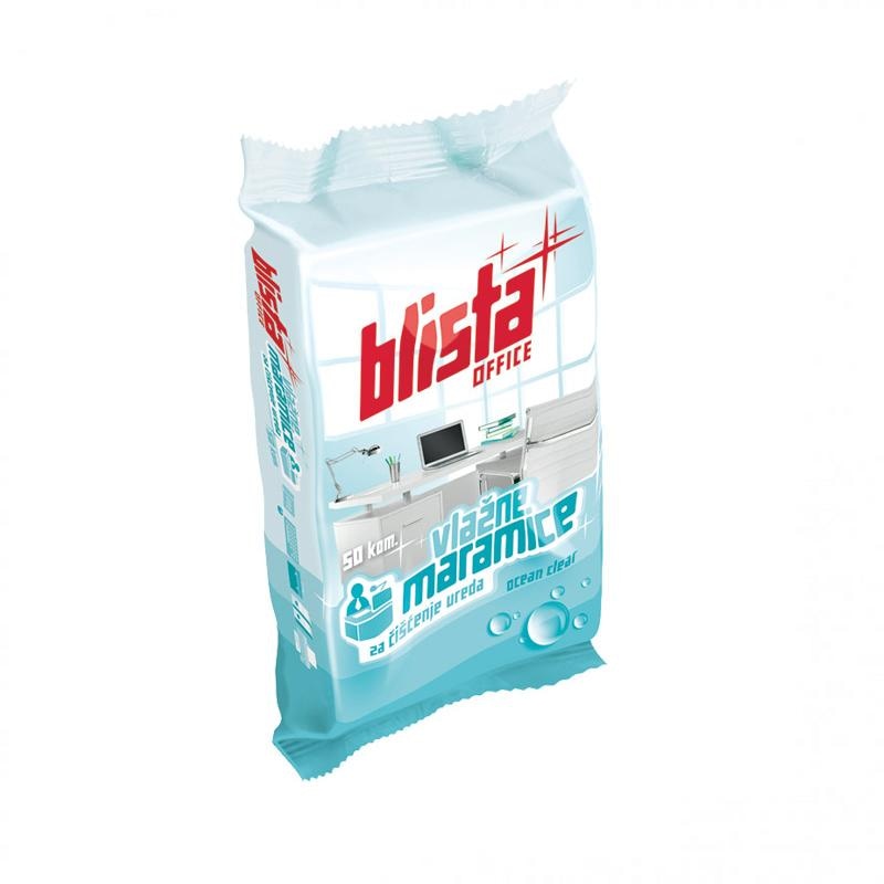 Blista Vlažne maramice za čišćenje 50 kom - Akcija u trgovini Kaufland